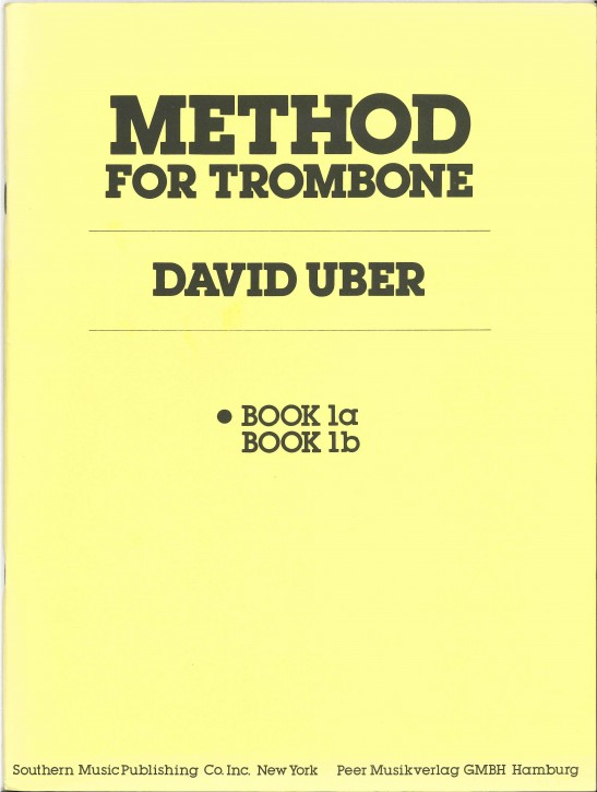 Method for Trombone - BOOK 1a