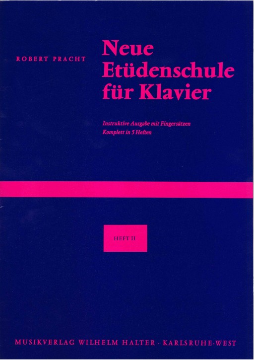 Neue Etüdenschule für Klavier - Heft 2