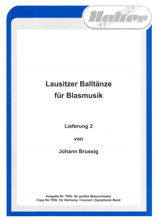 Lausitzer Balltänze 2 <br /> Conducteur
