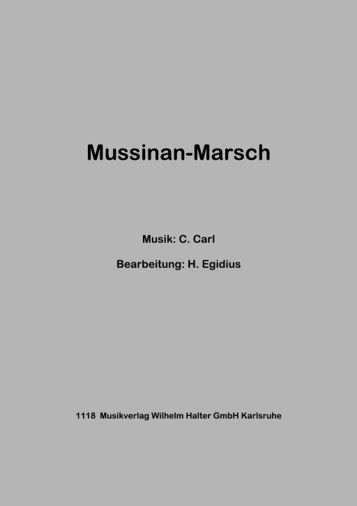 Mussinan Marsch