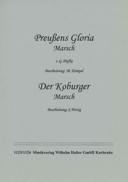Preußens Gloria <br /> Preussens Gloria