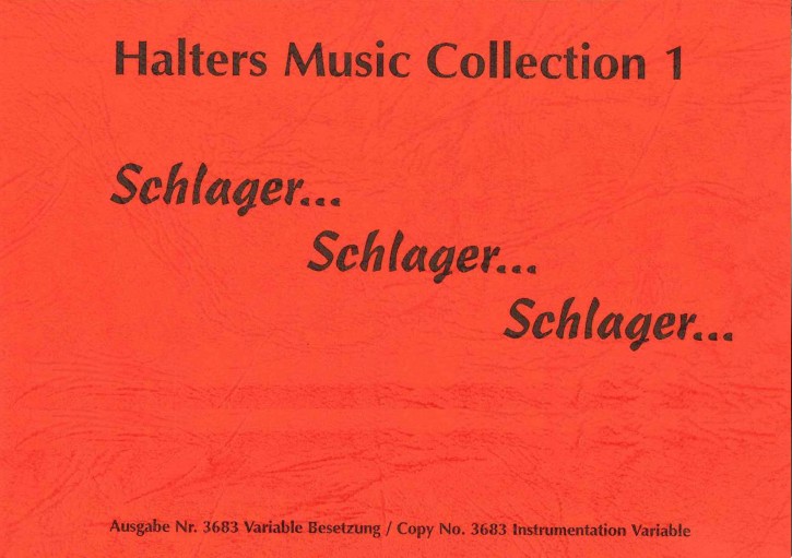 Schlager Schlager Schlager <br /> 1er PART EN MIB: <br /> Petite Clarinette / 1er Saxophone Alto