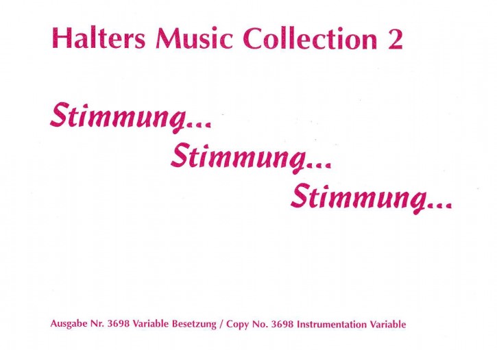 Stimmung Stimmung Stimmung <br /> 1st Eb PART: <br /> Clarinet / 1st Alto Saxophone
