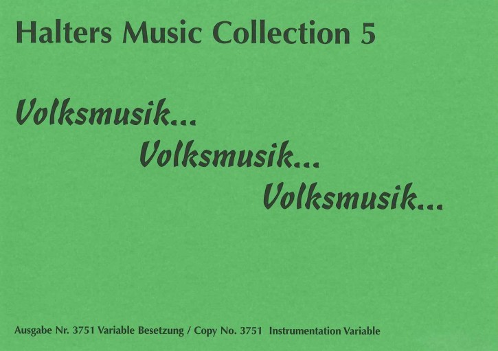 Volksmusik Volksmusik Volksmusik <br /> 1er PART EN MIB: <br /> Petite Clarinette / 1er Saxophone Alto