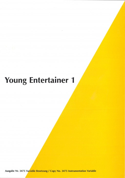 Young Entertainer 1 <br /> 4ème PART EN UT: <br /> Trombone / Barytone (clé de basse)