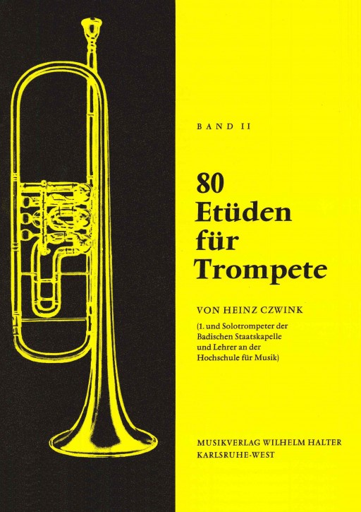 80 Etüden für Trompete - Band 2