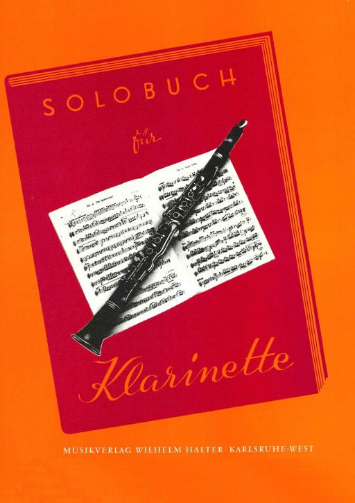 Solobuch für Klarinette - Solostimme