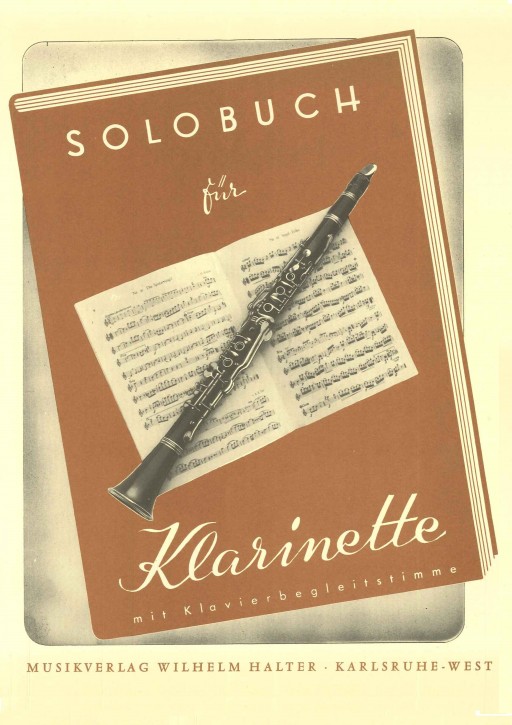 Solobuch für Klarinette - Klavierstimme
