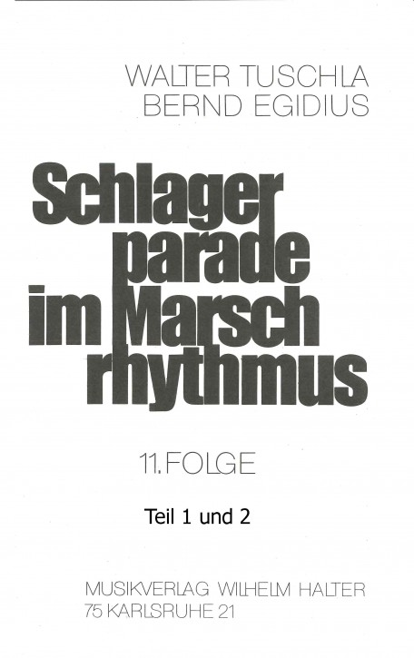 Schlagerparade im Marschrhythmus <br /> 11. FOLGE / Nr. 11