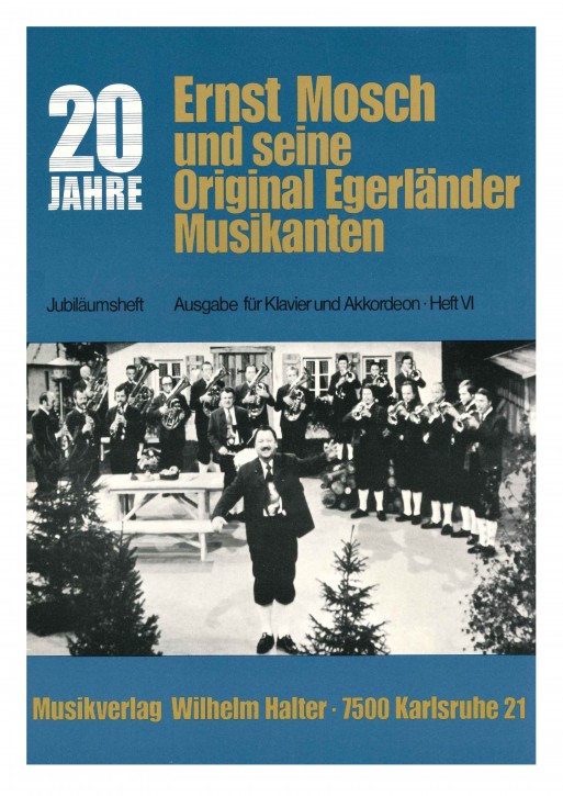 Ernst Mosch - Akkordeon Heft 6 JUBILÄUMSBAND I