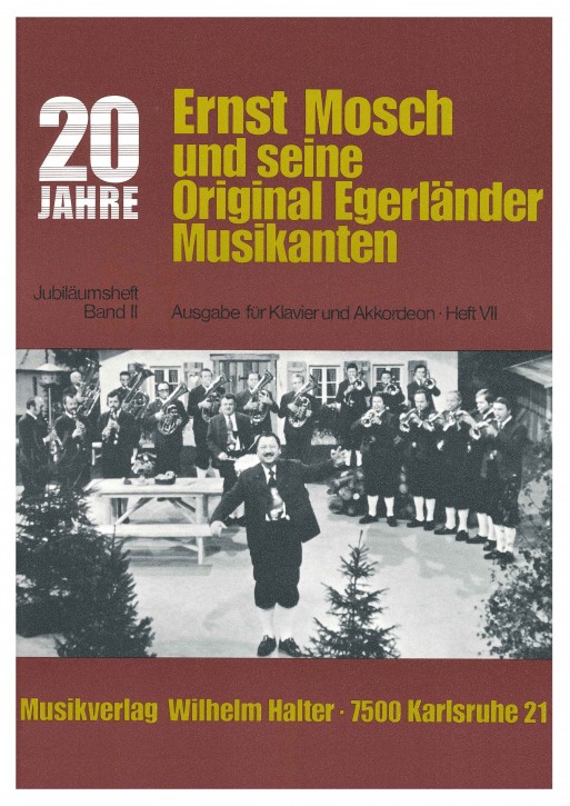 Ernst Mosch - Akkordeon Heft 7 JUBILÄUMSBAND II