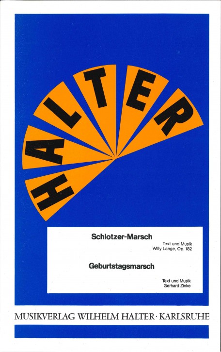 Schlotzer Marsch - KLAVIER / DIREKTION