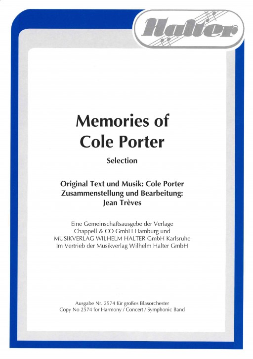 Memories of Cole Porter