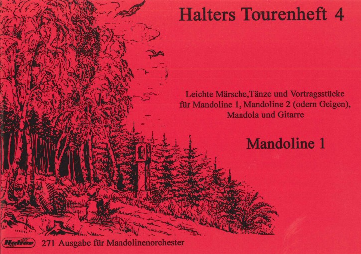 Tourenheft 4 <br /> 2nd Mandolin