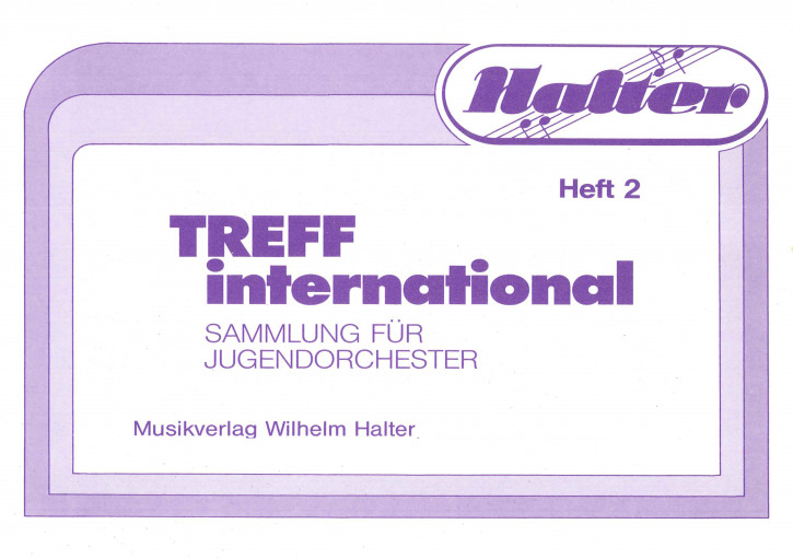 TREFF international HEFT 2 <br /> 2. Trombone Bes <br /> BENELUX