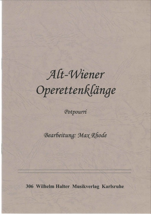 Alt Wiener Operettenklänge