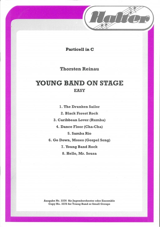 Young Band on Stage <br /> Percussion