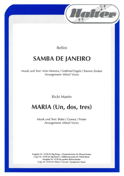 Un Dos Tres Maria <br /> (Un, Dos, Tres) Maria <br /> Maria (Un, Dos, Tres)
