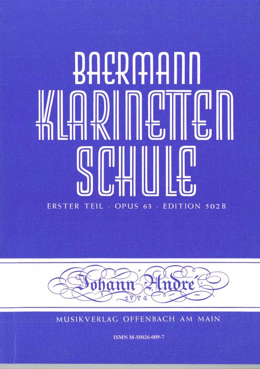 Klarinettenschule - Erster Teil / Edition 502 B