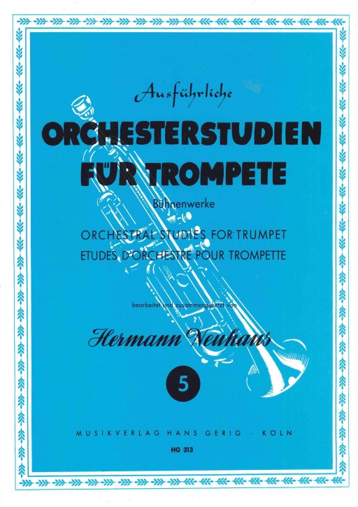 Ausführliche Orchesterstudien für Trompete - 5