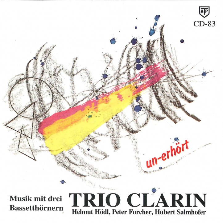 Trio Clarin: un-erhört (CD)