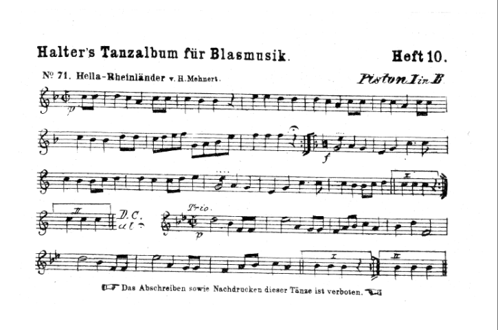 Halters Tanzalbum <br /> HEFT 10
