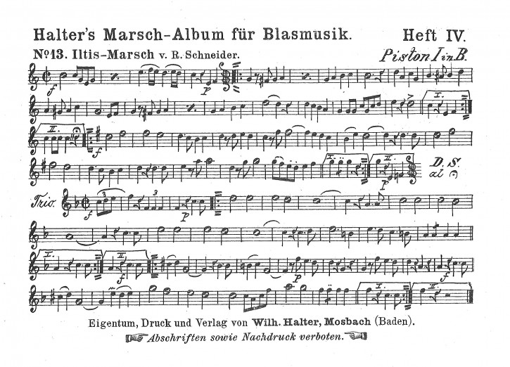 Halters Marsch Album HEFT 4