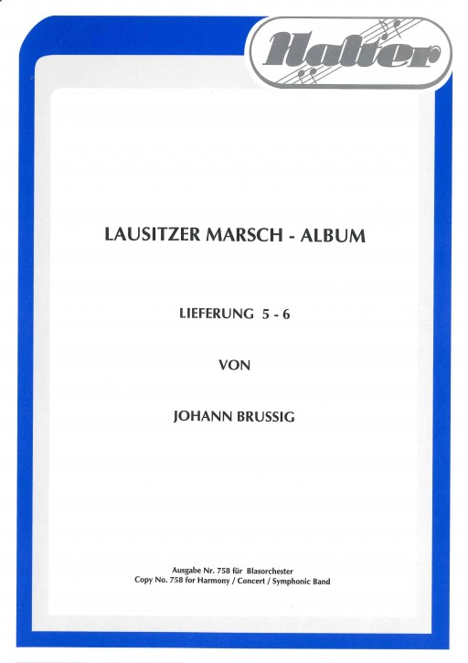 Lausitzer Marsch Album 5-6 <br /> Bariton in B