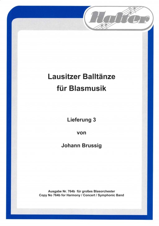 Lausitzer Balltänze 3 <br /> 2ème Bugle en sib