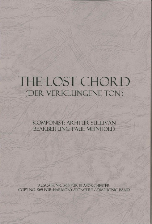 The lost Chord (Der verklungene Ton)