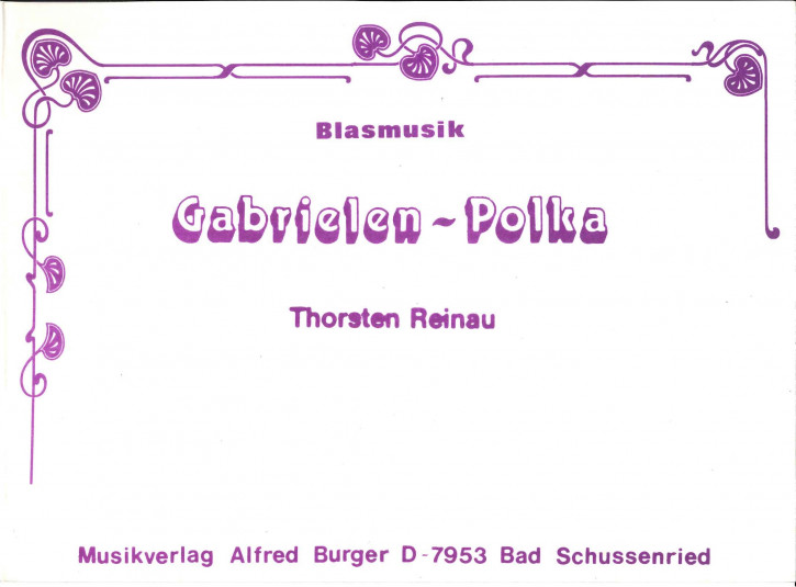 Gabrielen Polka - LAGERABVERKAUF