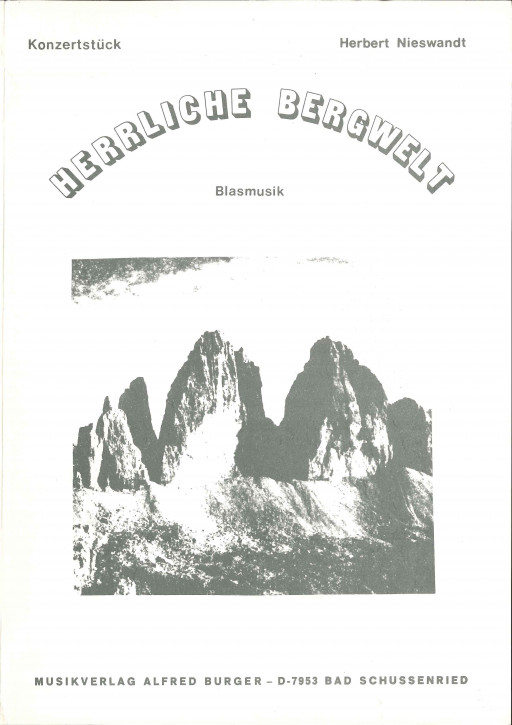 Herrliche Bergwelt - LAGERABVERKAUF