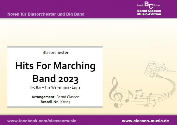 Hits for Marching Band 2023