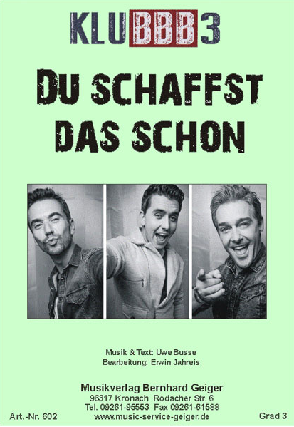 Du schaffst das schon