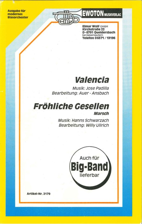 Fröhliche Gesellen - LAGERABVERKAUF