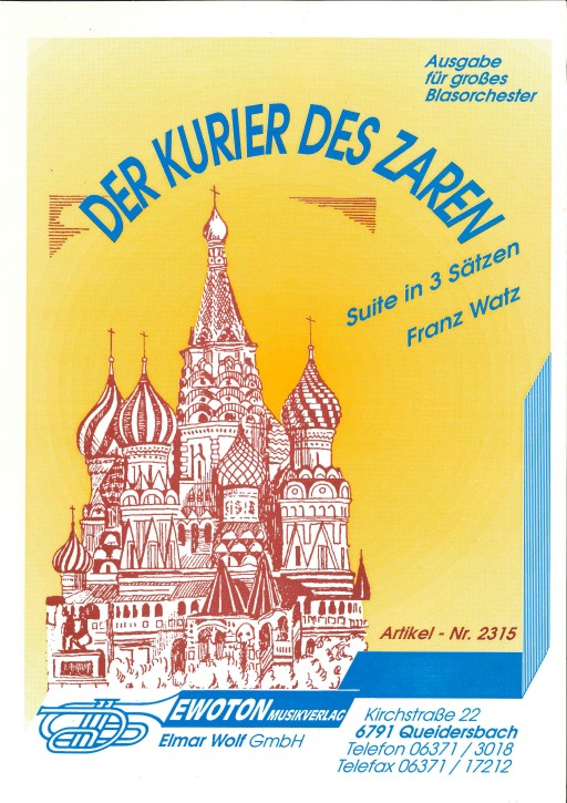Der Kurier des Zaren - LAGERABVERKAUF