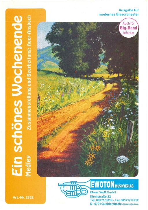 Ein schönes Wochenende - LAGERABVERKAUF