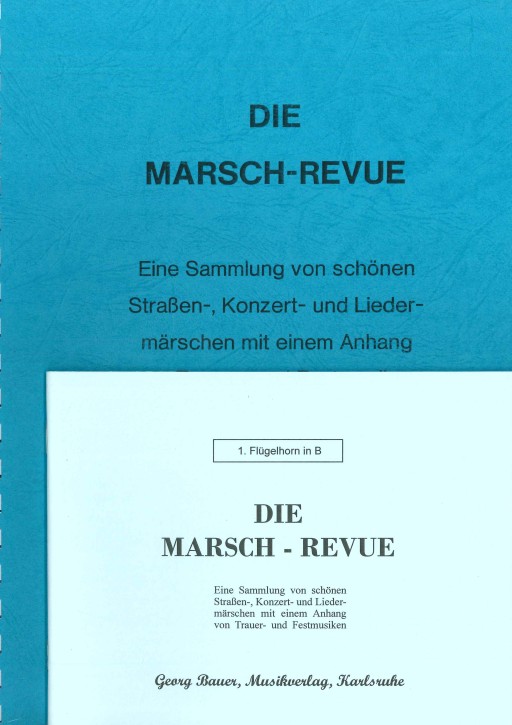Die Marsch Revue <br /> 1. Posaune in B