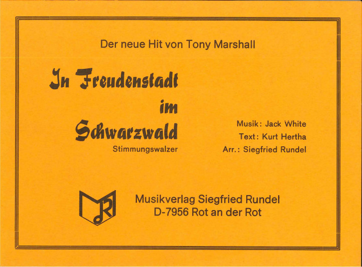 In Freudenstadt im Schwarzwald