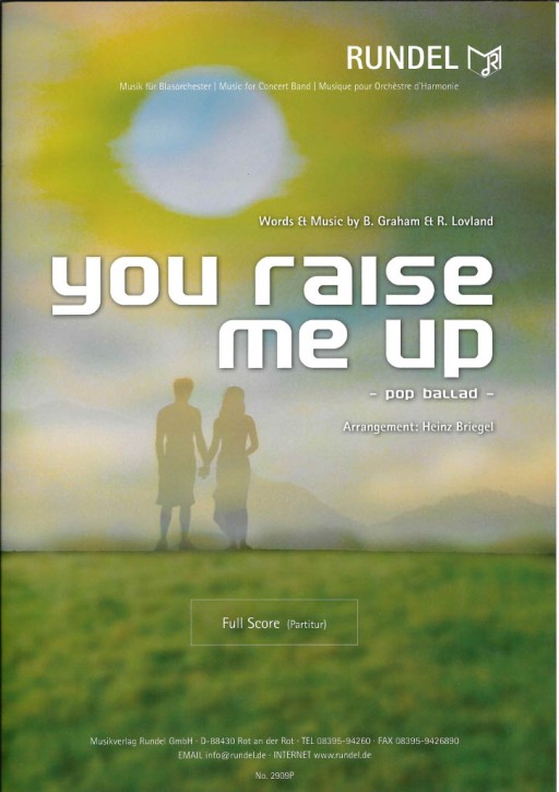 You raise me up