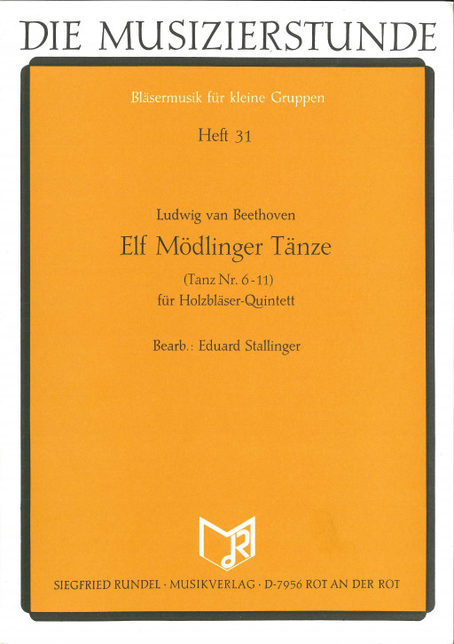 Elf Mödlinger Tänze <br > Tanz Nr. 6 - 11 / LAGERABVERKAUF