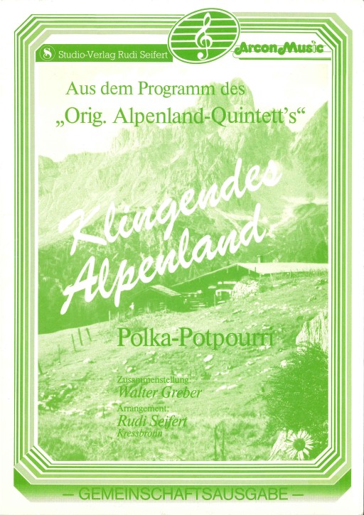 Klingendes Alpenland <br /> (Kleine Besetzung / Oberkrainer Besetzung) - LAGERABVERKAUF