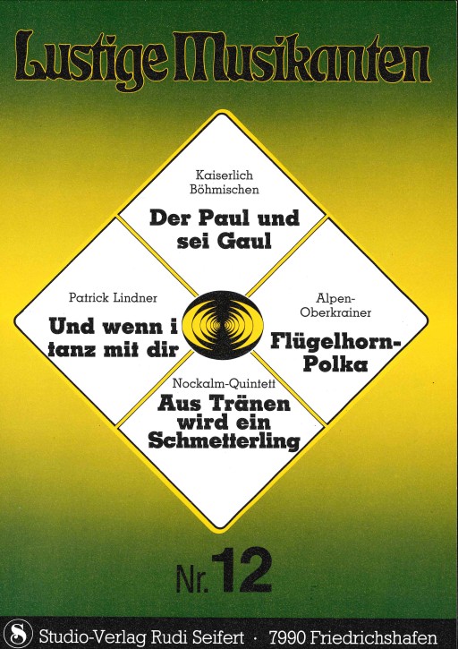 Lustige Musikanten <br /> HEFT Nr. 12 - AKKORDEON <br /> LAGERABVERKAUF