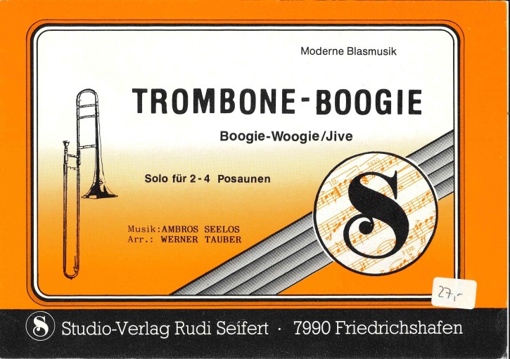 Trombone-Boogie <br /> Trombone Boogie - LAGERABVEKAUF