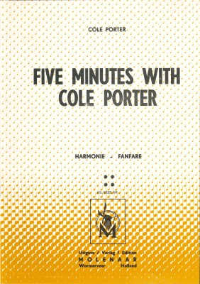 Five Minutes with Cole Porter <br /> 5 Minutes with Cole Porter - LAGERABVERKAUF
