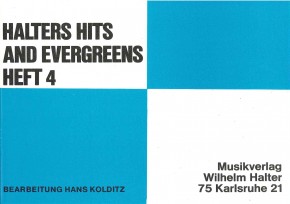 Halters Hits and Evergreens HEFT 4 <br /> 1st Bb Tenorsaxophone