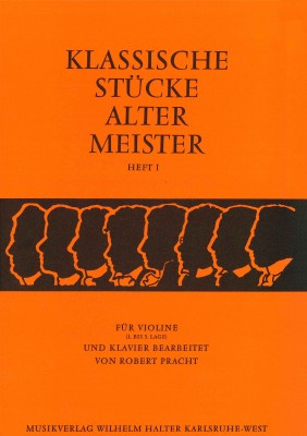 Klassische Stücke alter Meister - Heft 1
