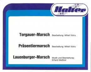 Torgauer-Marsch / Präsentiermarsch