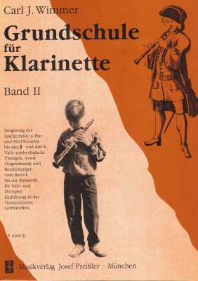 Grundschule für Klarinette - Band 2