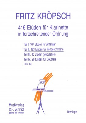 416 Etüden für Klarinette - Teil 2
